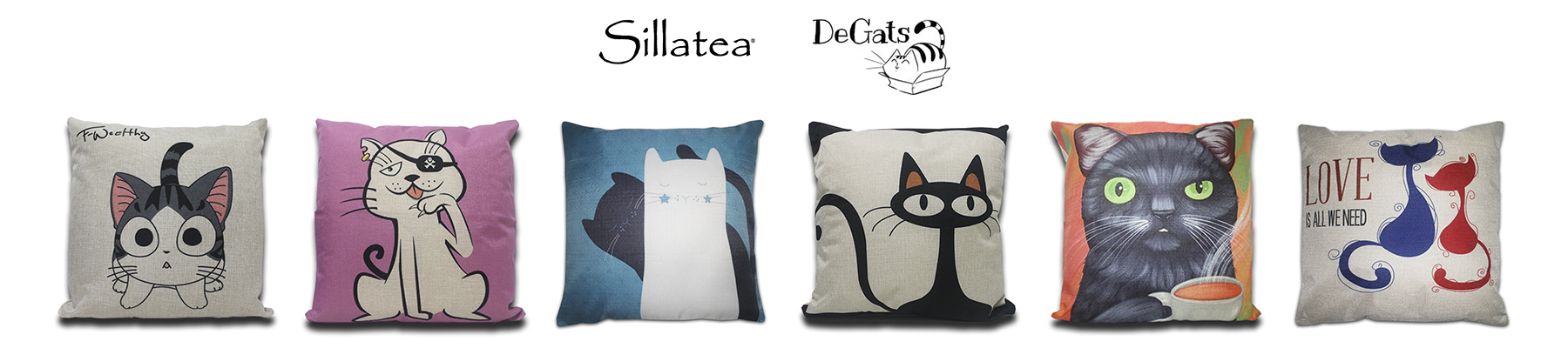 Sillatea cojines de gatos