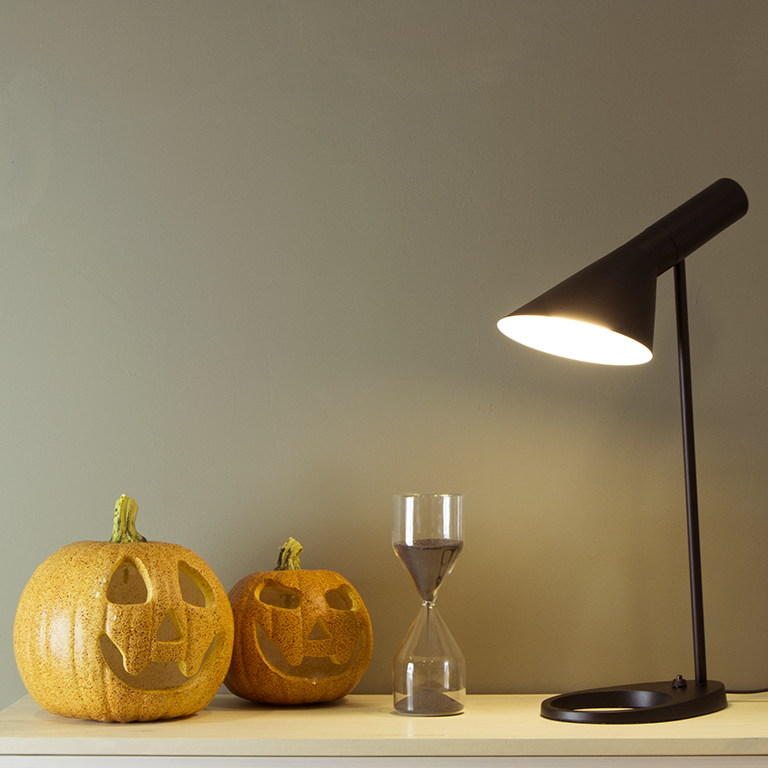 halloween en Sillatea lampara