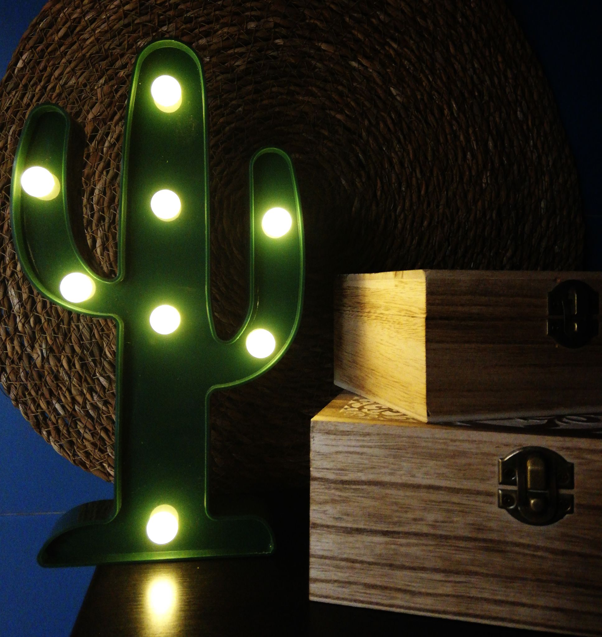 Cactus decorativo GREENI iluminación LED