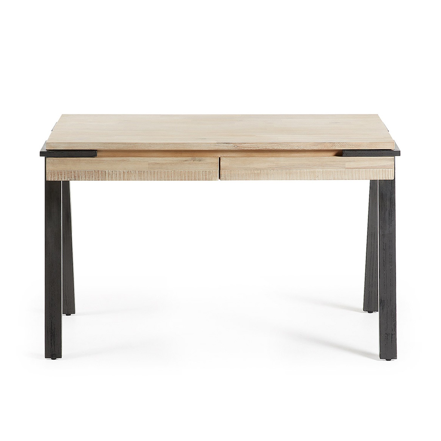 Mesa escritorio DISSET 125x70 - metal - madera Acacia
