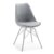 Silla de comedor Gris METAL FLAK