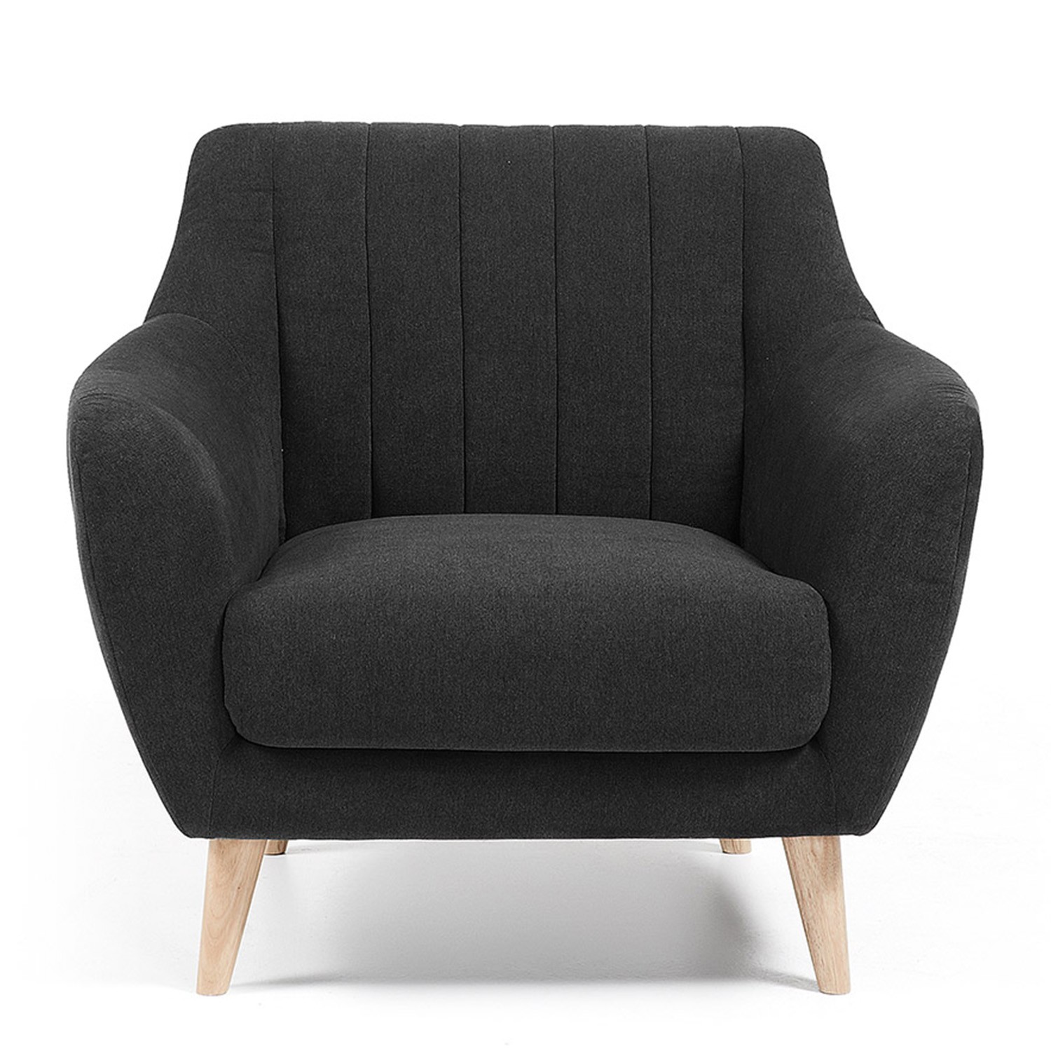 Sofá OFFEN - tejido Gris oscuro