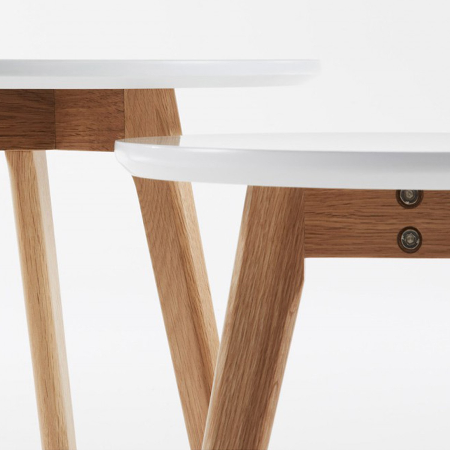 Set de dos mesas auxiliares CRIB