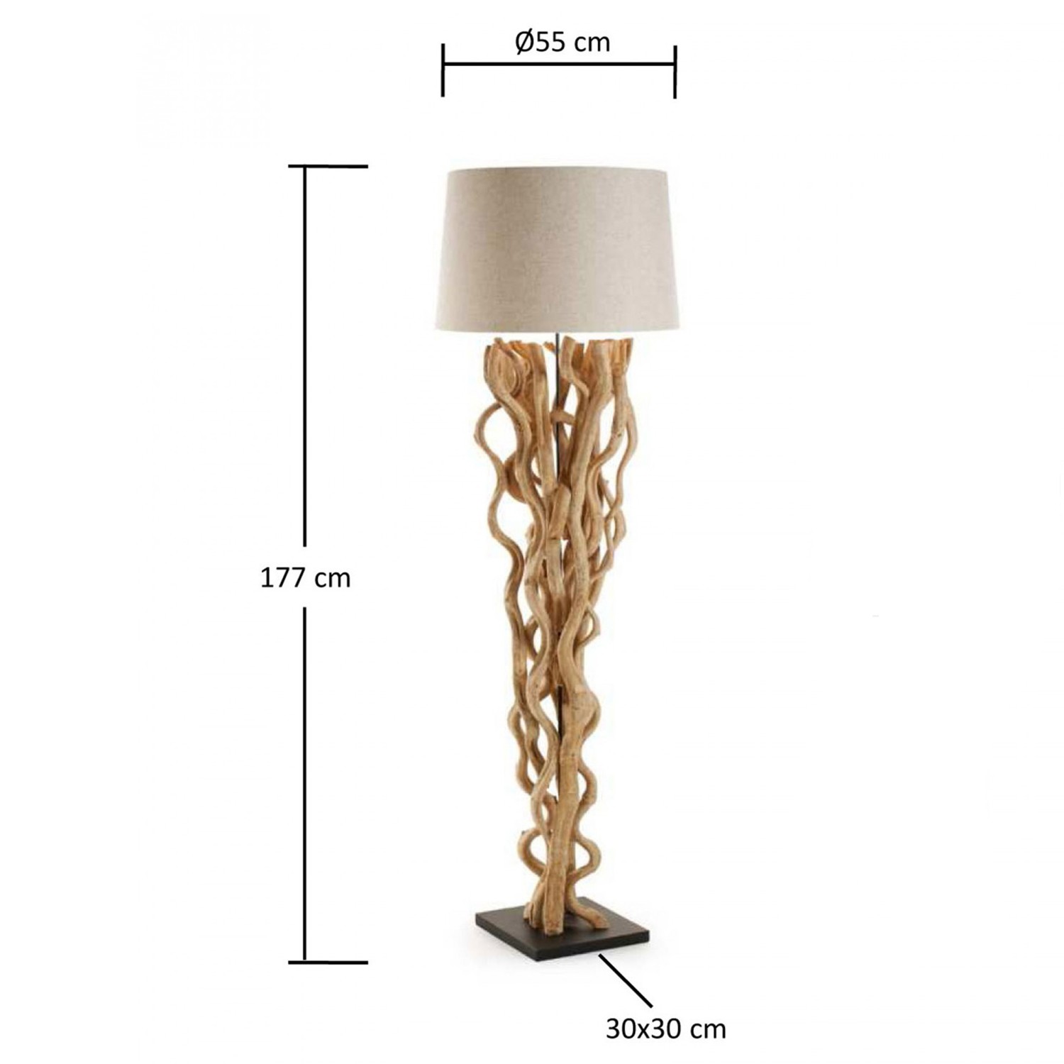 Lámpara de pie BUNA