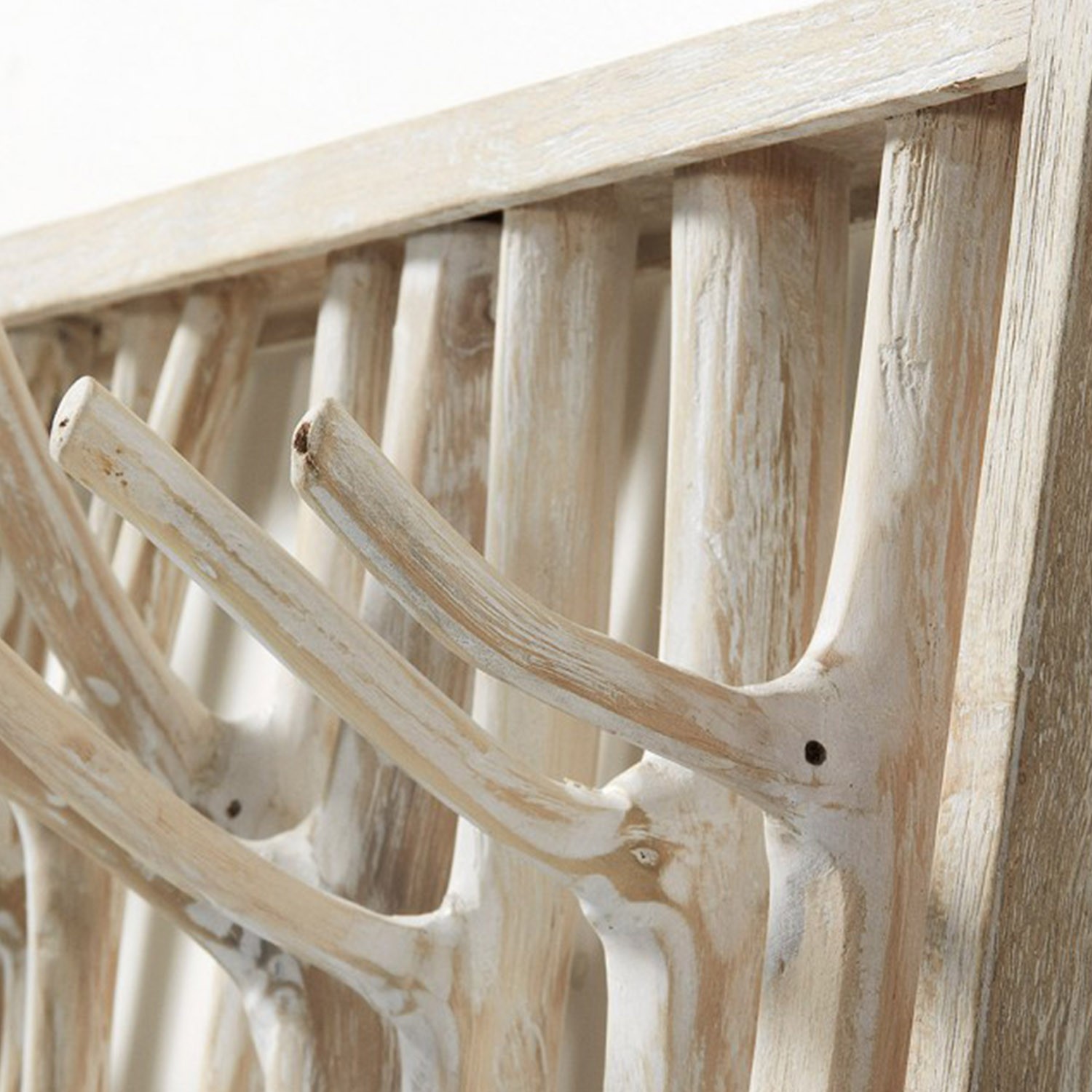 Colgador decorativo de pared MUNTFRE - madera