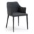 Silla de comedor Gris oscuro NAIDA