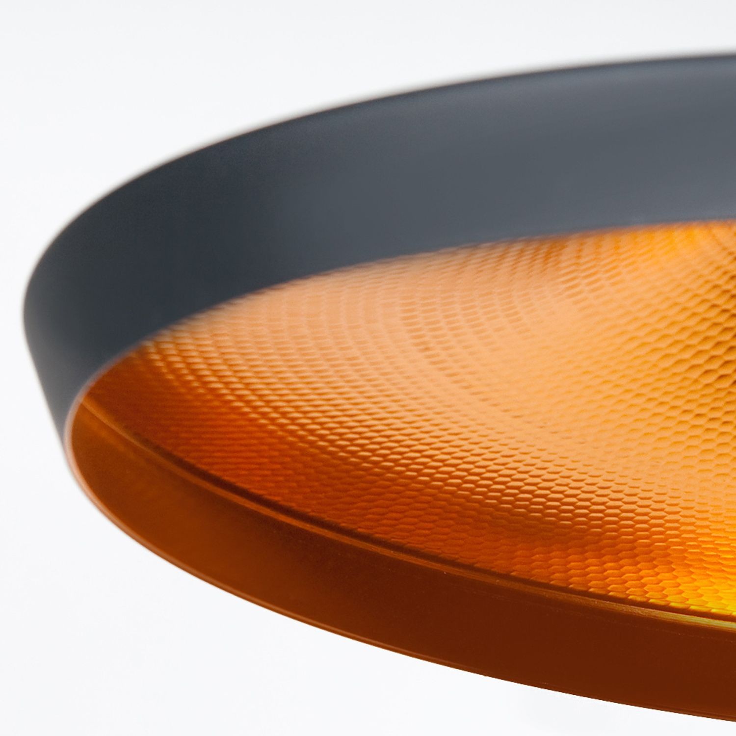 Lámpara de suspensión BEAT WIDE Style - metal Acero Negro de Tom Dixon