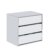 Cajonera 3 cajones SNOW – melamina Blanco