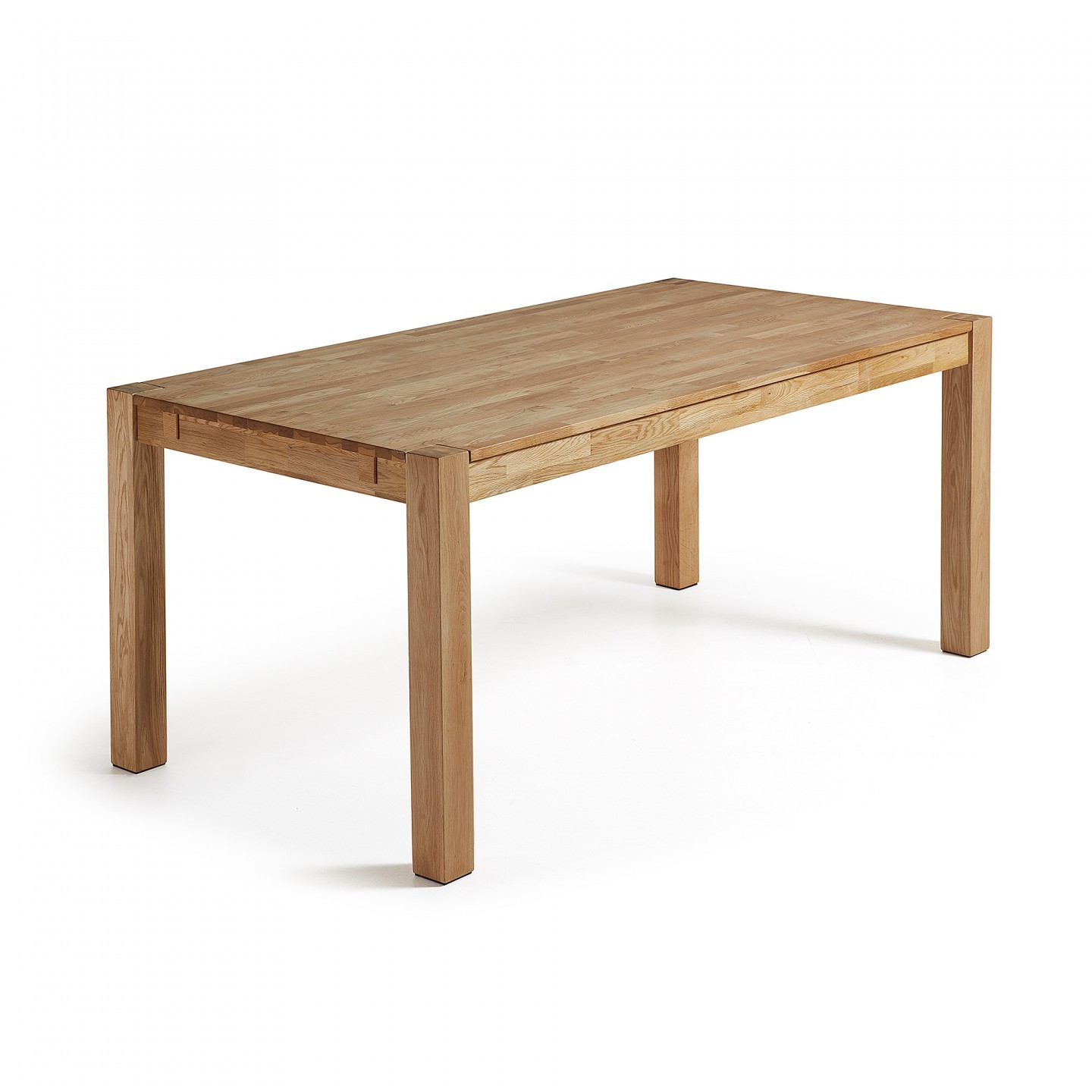 Mesa de comedor extensible MÓDENA 140(220)x90 – madera de roble natural