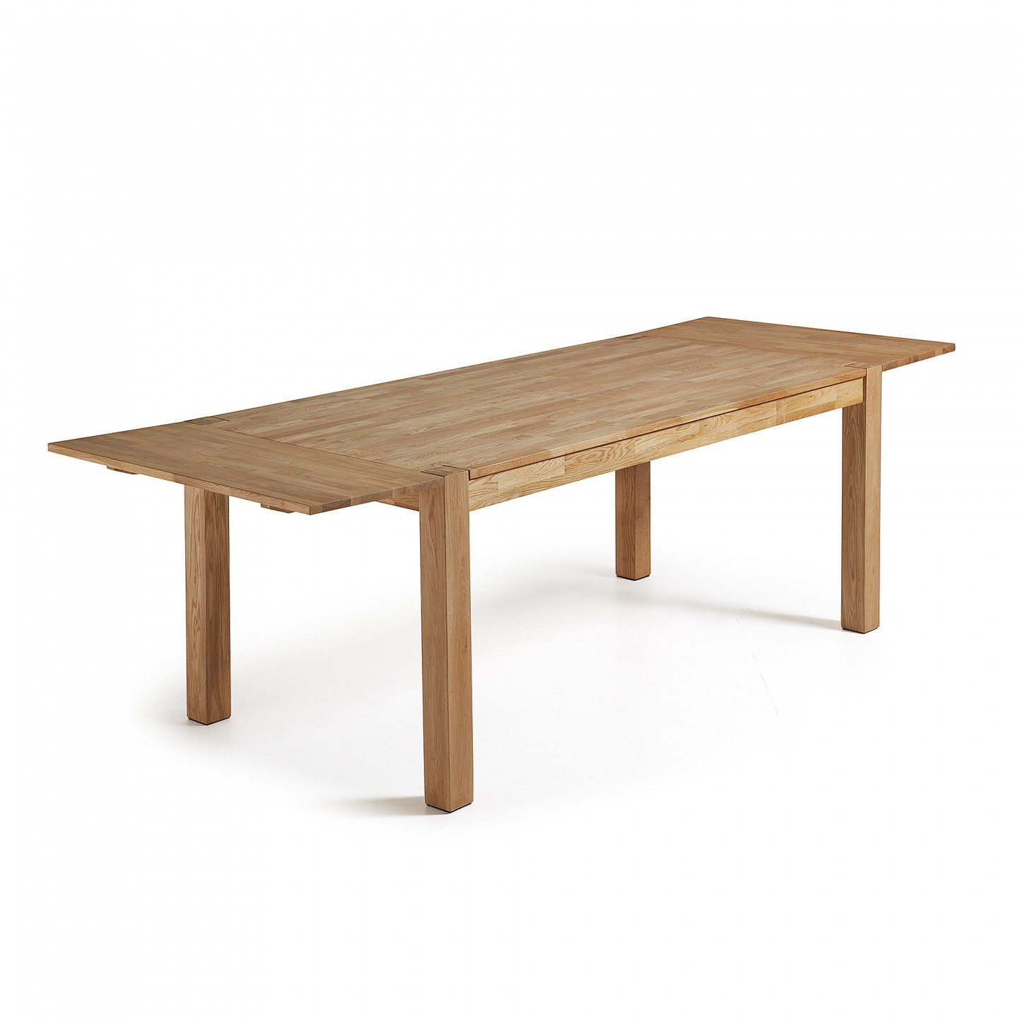 Mesa de comedor extensible MÓDENA 140(220)x90 - madera de roble natural