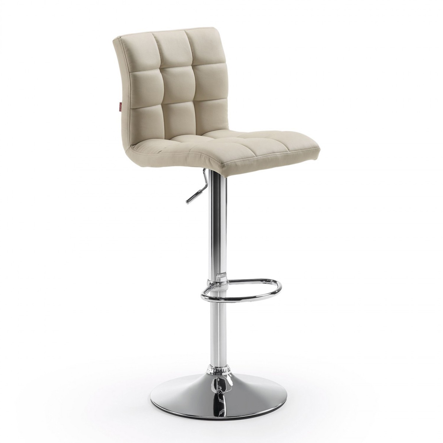 Taburete regulable LODI – polipiel Perla Taburete regulable LODI – polipiel Perla