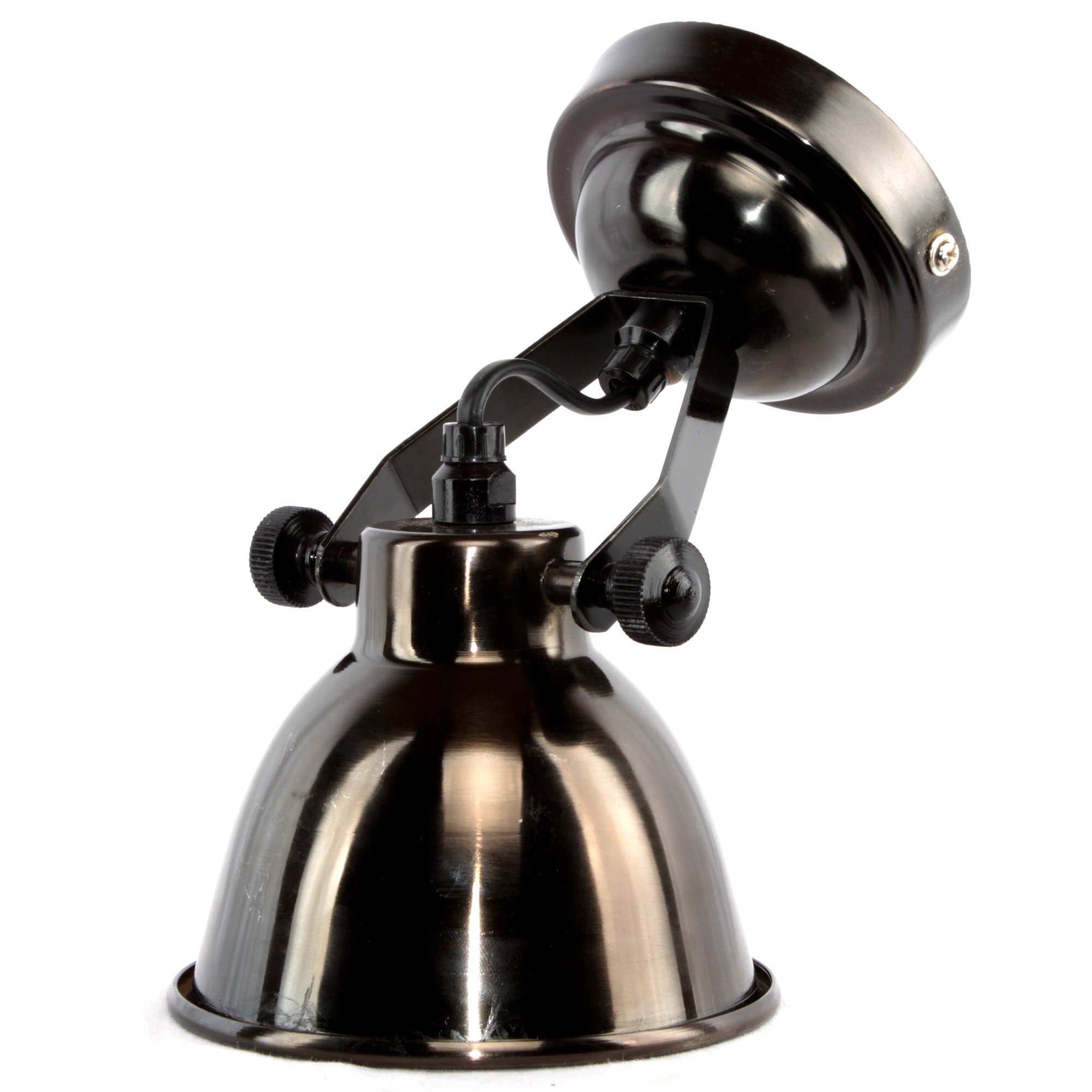 Lámpara aplique FREUD – metal Negro Lámpara aplique FREUD – metal Negro