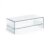 Mesa de centro BURANO GLASS 110×55 – cristal Transparente