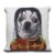 Cojín DOG JACKSON algodón 45×45 – incluye relleno