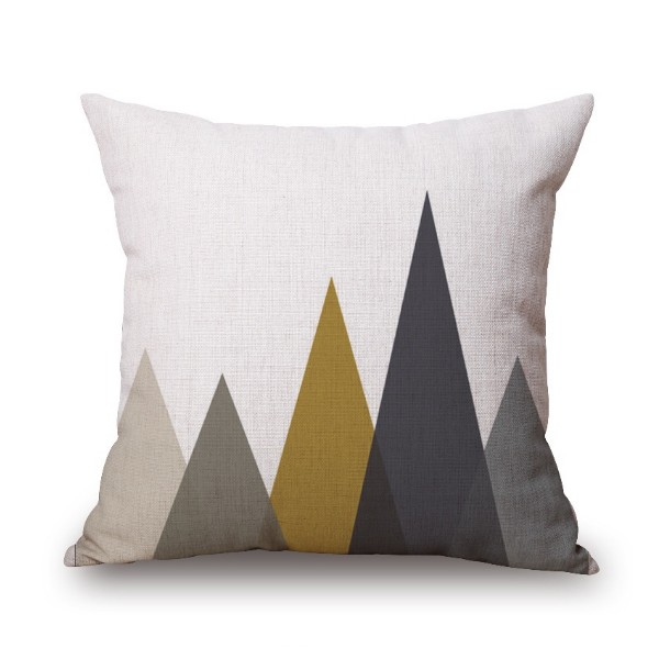 Cojín NORDIC PIKOOS algodón 45×45 – incluye relleno