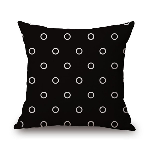 Cojín NORDIC CIRKLIE algodón 45×45 – incluye relleno