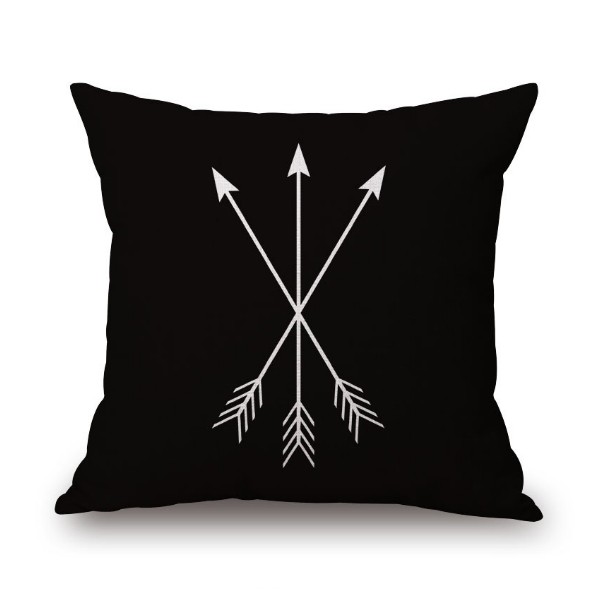 Cojín NORDIC THREE ARROWS algodón 45×45 – incluye relleno