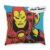 Cojín SUPERHEROE COMIC IRON MAN algodón 45×45 – incluye relleno