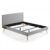 Estructura de cama ROJIM 150×190 – tapizado Gris