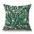 Cojín TROPIC GREEN LEAFS algodón 45×45 – incluye relleno