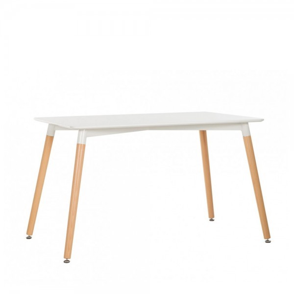  Pack de 4 sillas FLAK + mesa 120x80 BANDIK