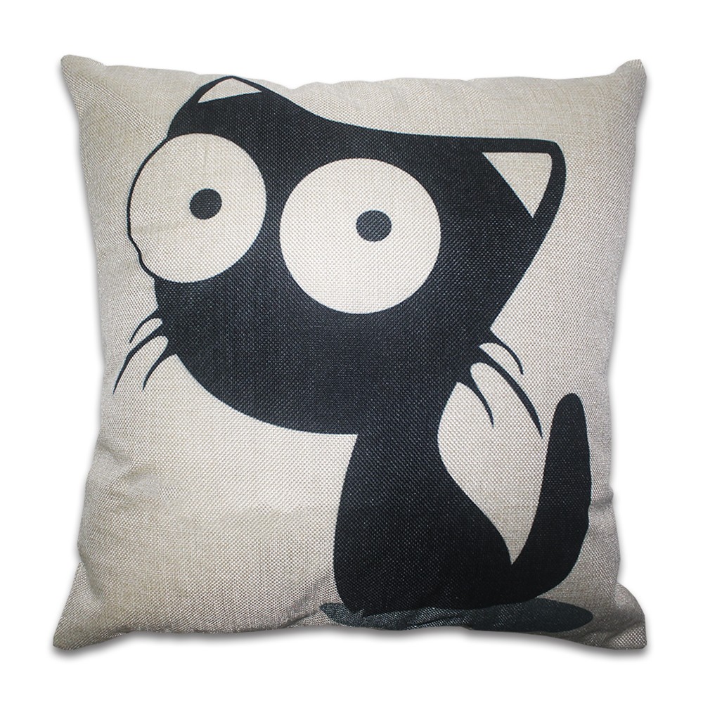 Cojín KITTEN algodón 45×45 – incluye relleno