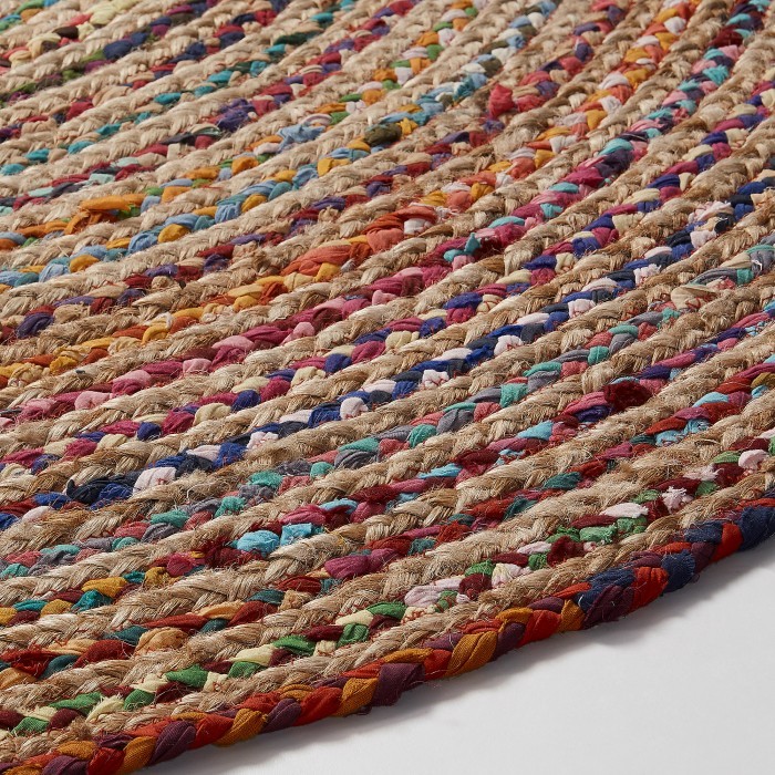 Alfombra MANFER 150 - yute Multicolor