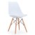 Silla de comedor Blanco TOW FLAK