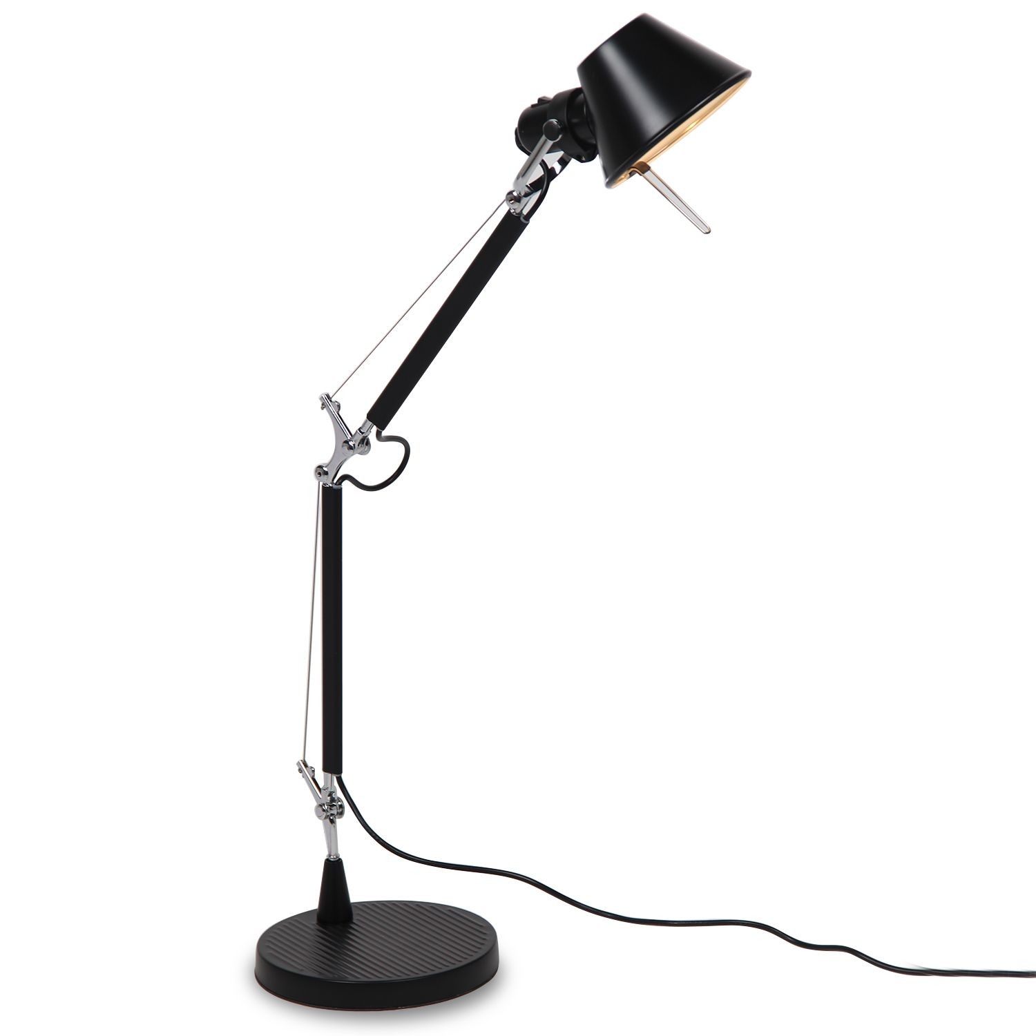 Lámpara de sobremesa TOLOMEO TAVOLO Style - aluminio Negro