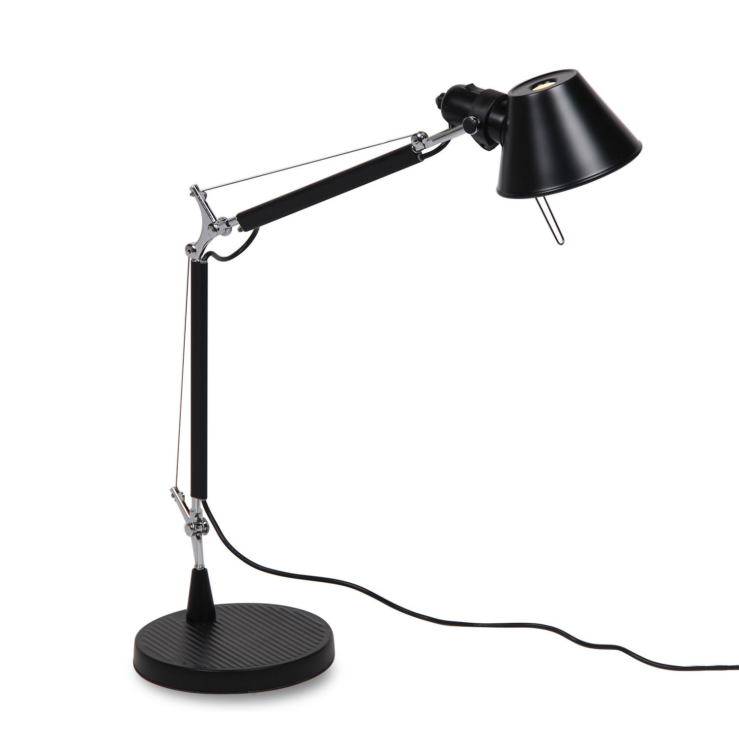 Lámpara de sobremesa TOLOMEO TAVOLO Style – aluminio Negro