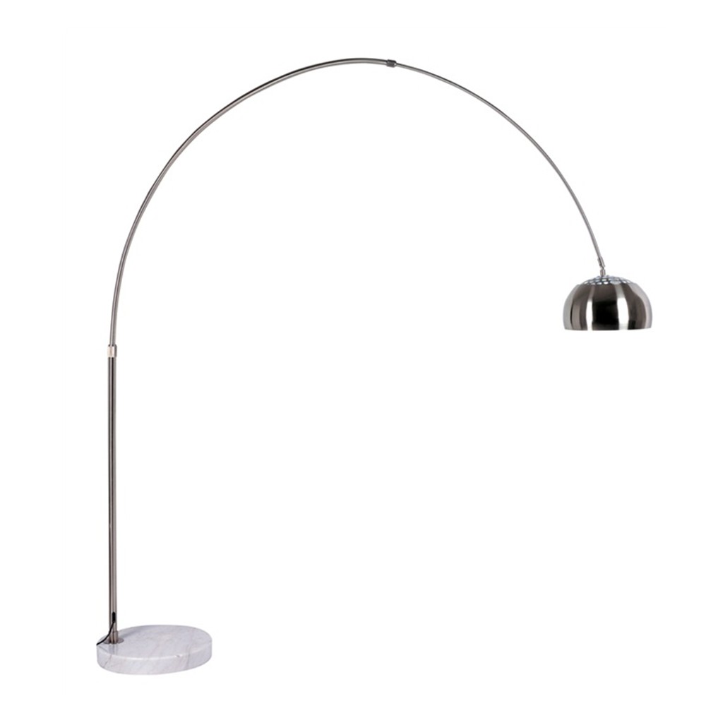 Lámpara de pie ARCO Style – Mármol blanco – réplica de Pier Giacomo Castiglioni