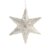 Estrella decorativa colgante o sobremesa con luz 46×54 – Acero