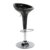 Taburete regulable BOMBO Style – plástico Negro
