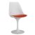 Silla de comedor Rojo TULIP SAARINEN Style