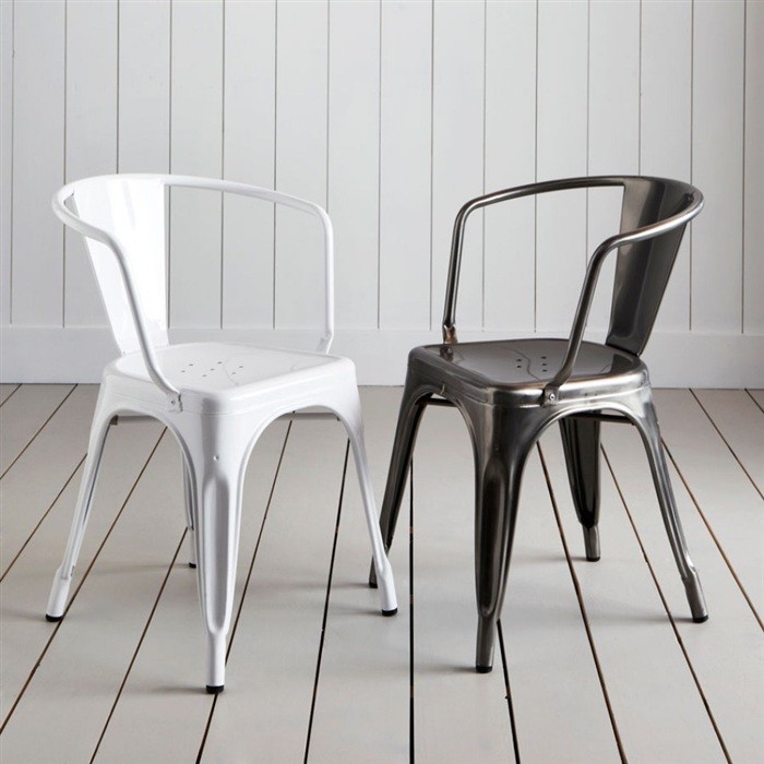 Silla de comedor Negro TOLIX A56 Style