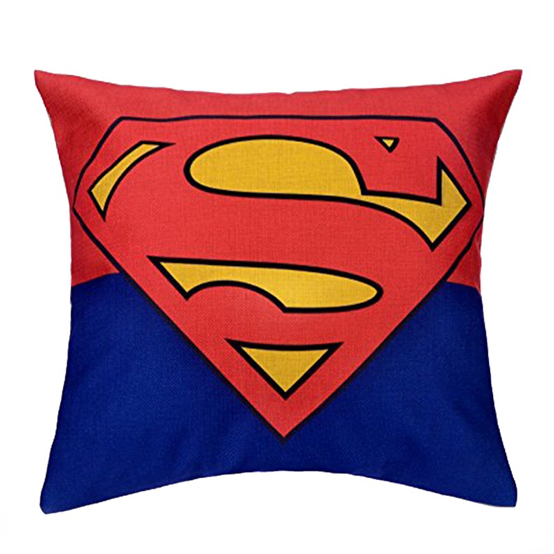 Cojín SUPERHEROE COMIC SUPERMAN algodón 45×45 – incluye relleno Cojín SUPERHEROE COMIC SUPERMAN algodón 45×45 – incluye relleno