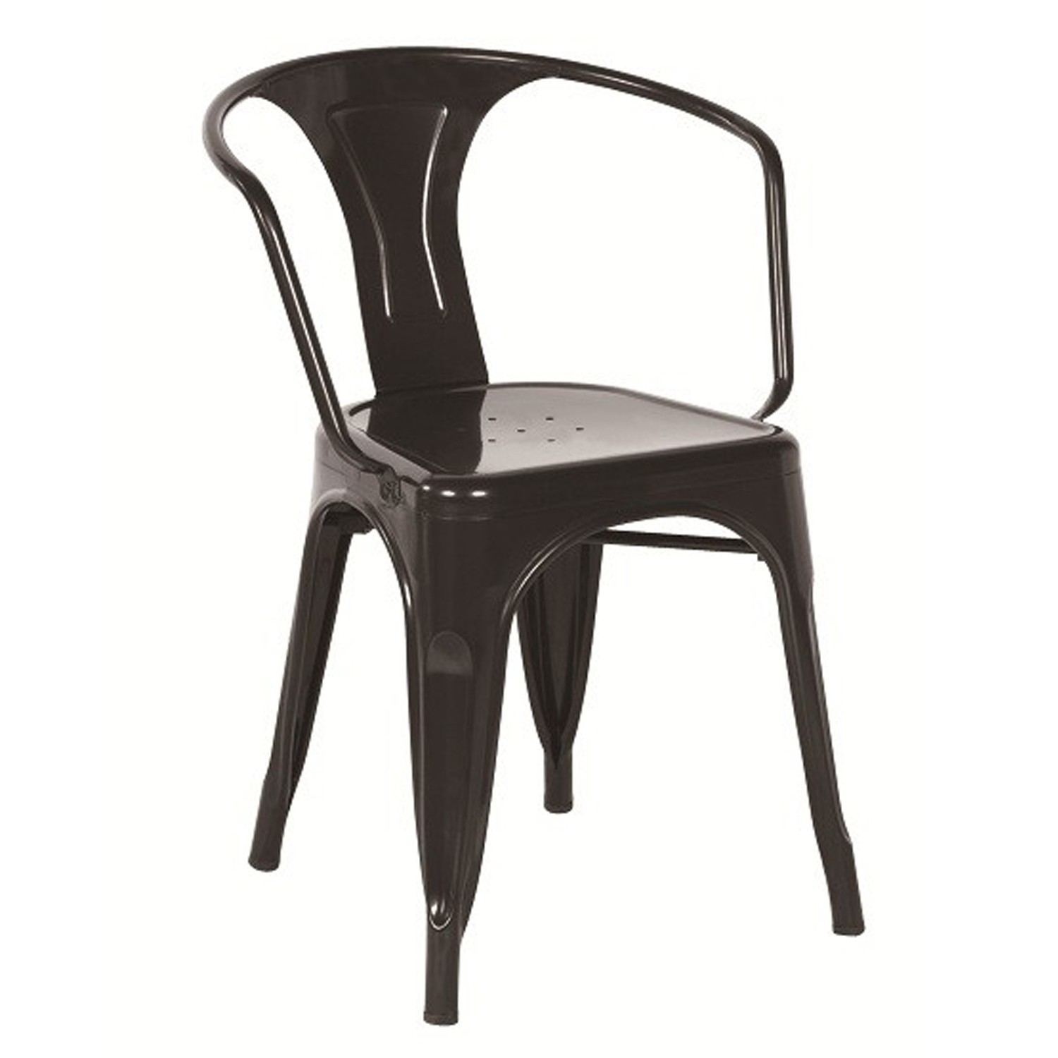 Silla de comedor Negro TOLIX A56 Style
