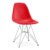 Silla de comedor Rojo TOW METAL