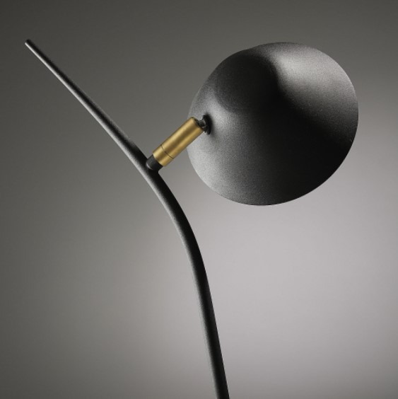 Lámpara de sobremesa MESLIO - metal Negro