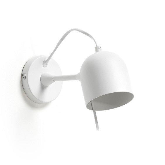 Lámpara aplique ANGOME – metal Blanco Lámpara aplique ANGOME – metal Blanco