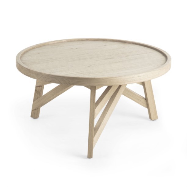 Mesa de centro SIVRSA 65 – madera de Mindi Gris Mesa de centro SIVRSA 65 – madera de Mindi Gris