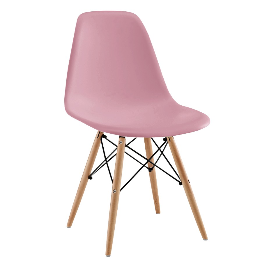 Silla de diseño Rosa claro – Tow Wood