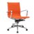 Silla de oficina Naranja CHARLES PU