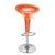 Taburete regulable BOMBO Style – plástico Naranja