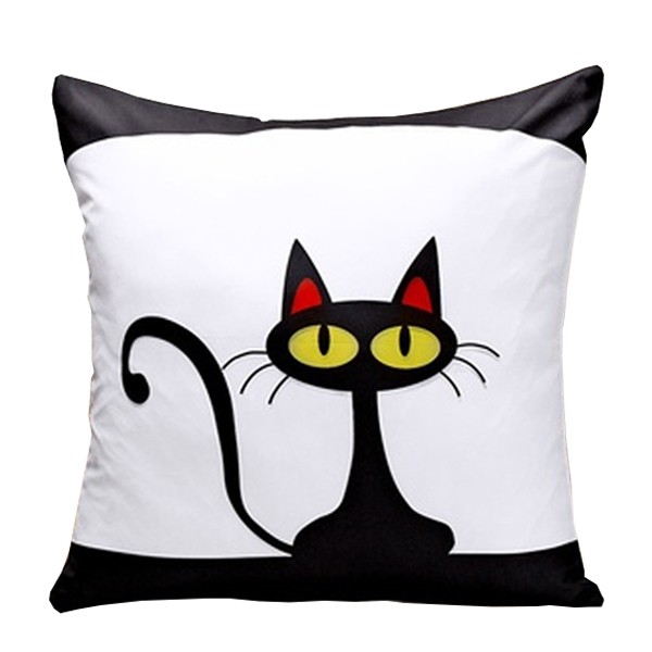 Cojín CATY BLACK algodón 45×45 – incluye relleno Cojín CATY BLACK algodón 45×45 – incluye relleno