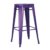 Taburete alto TOLIX H76 Style – metal Violeta