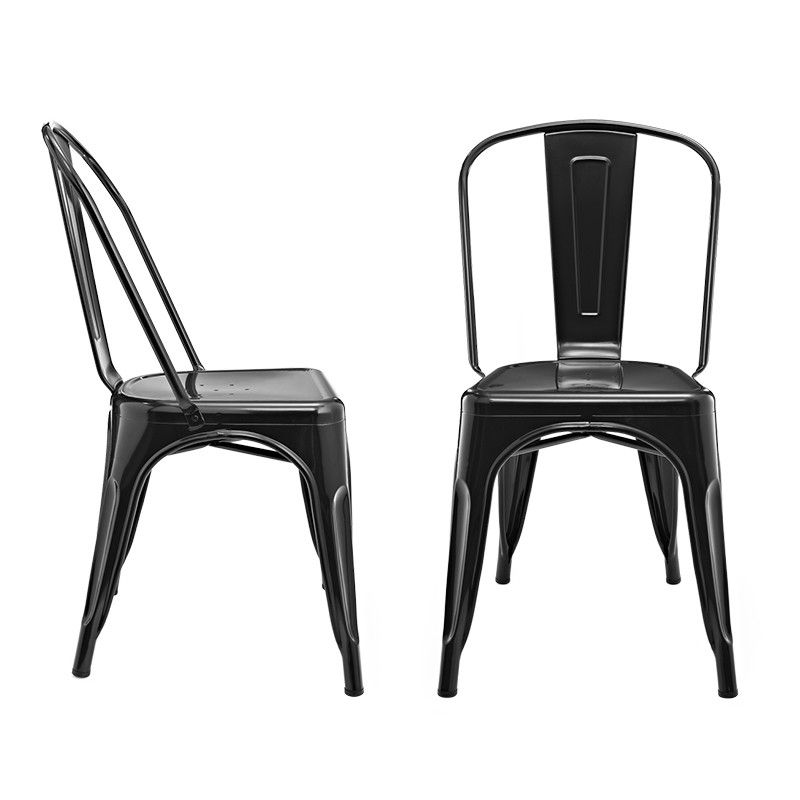 Silla de comedor Negro A TOLIX Style