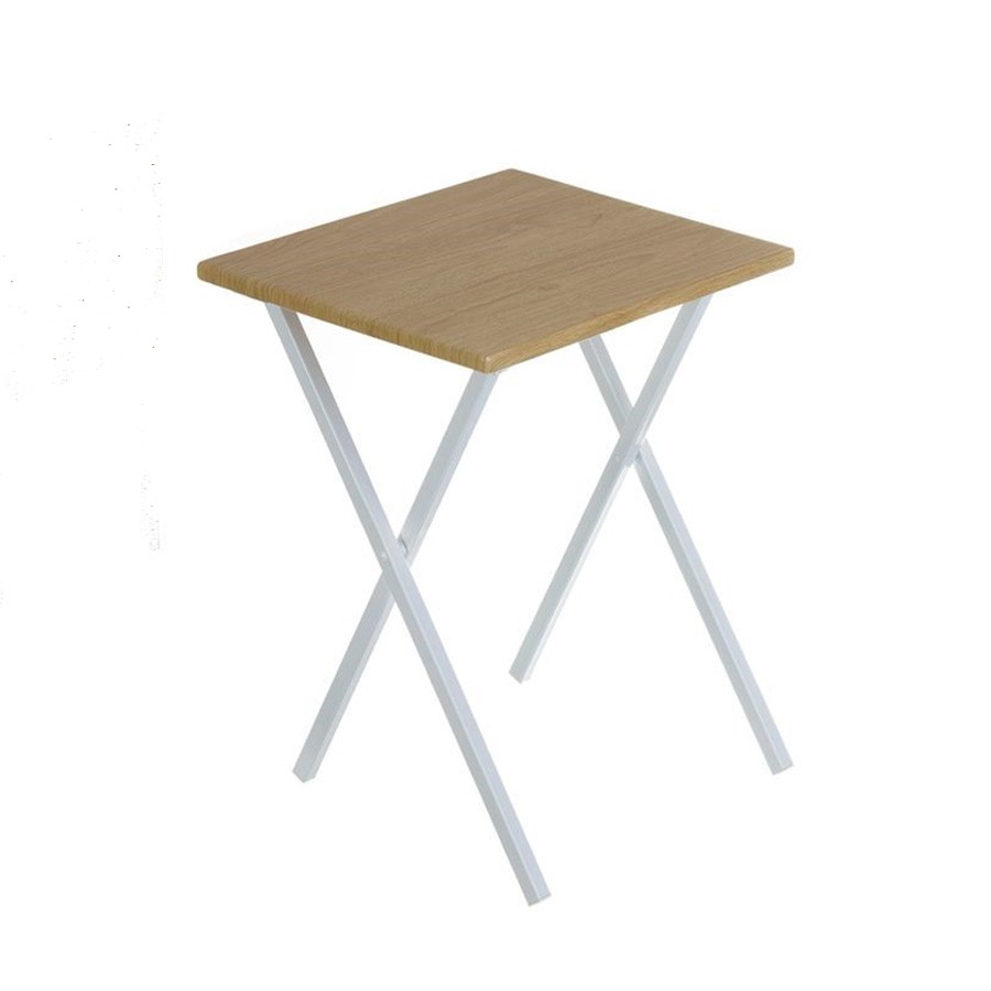 Mesa auxiliar plegable FOLDI – madera y metal
