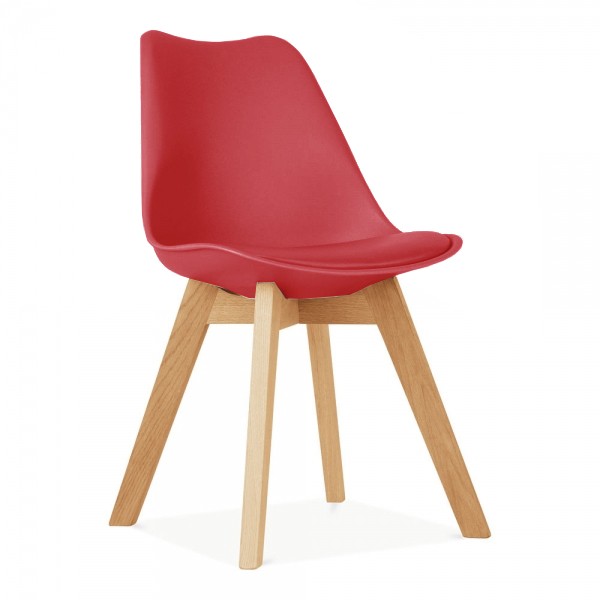 Silla de comedor Rojo – Super Flak