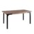 Mesa de comedor TAKINU 160×90 – madera de acacia Natural – metal